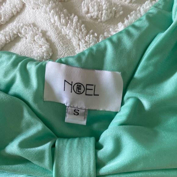 Fe Noel Mint and Forest Green One-Piece Swimsuit - Picture 3 of 3